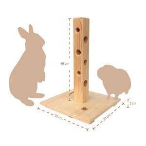 Futterbaum für Kaninchen: Gesunde Ernährung mit Spaß